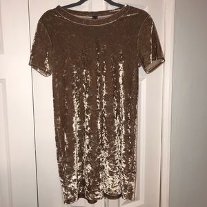 Windsor Velour T-Shirt Dress
